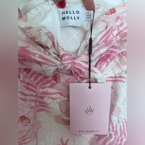 Hello Molly Midi Floral Strapless Dress - NWT - Picture 5 of 5